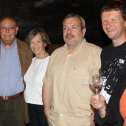 Périco Légasse et Jacques Puisais au domaine FELLOT