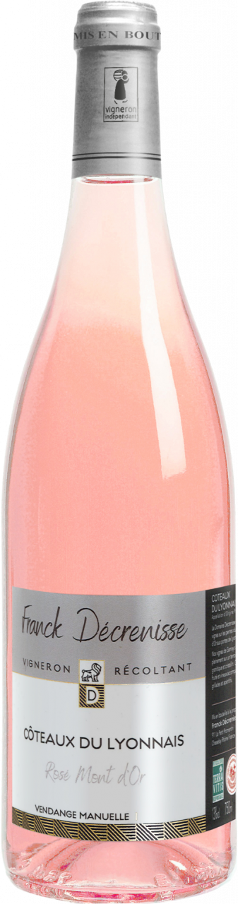 Coteaux du Lyonnais - Rosé Mont d'Or - Franck Decrenisse